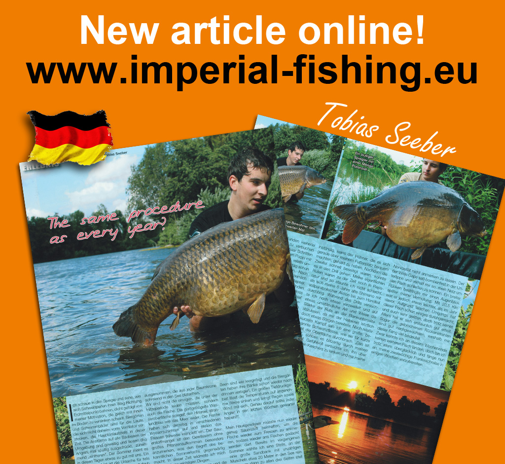 Mag Article Carp Mirror April 2013: The same procedure as every year