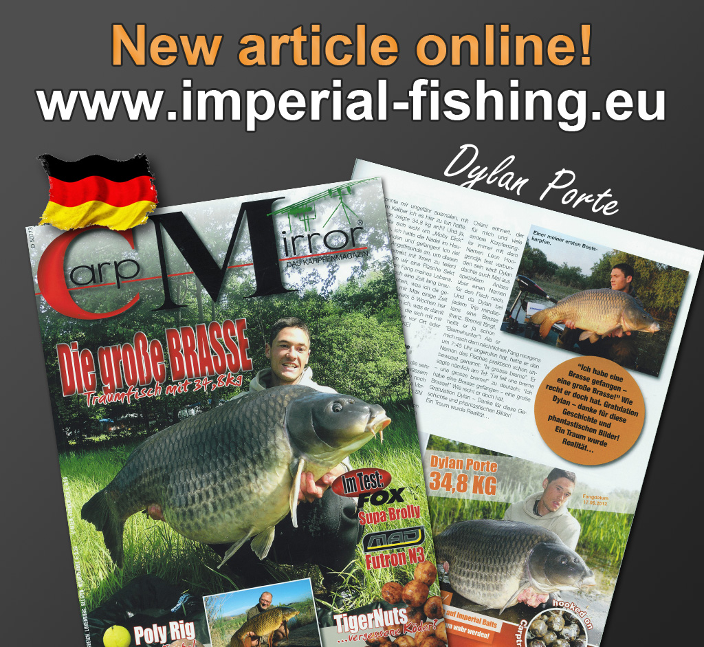 Mag Article Carp Mirror August 2012: Die große Brasse