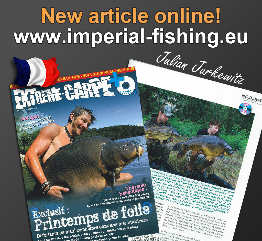 Mag Article Extreme Carpe April 2012: Into the wild